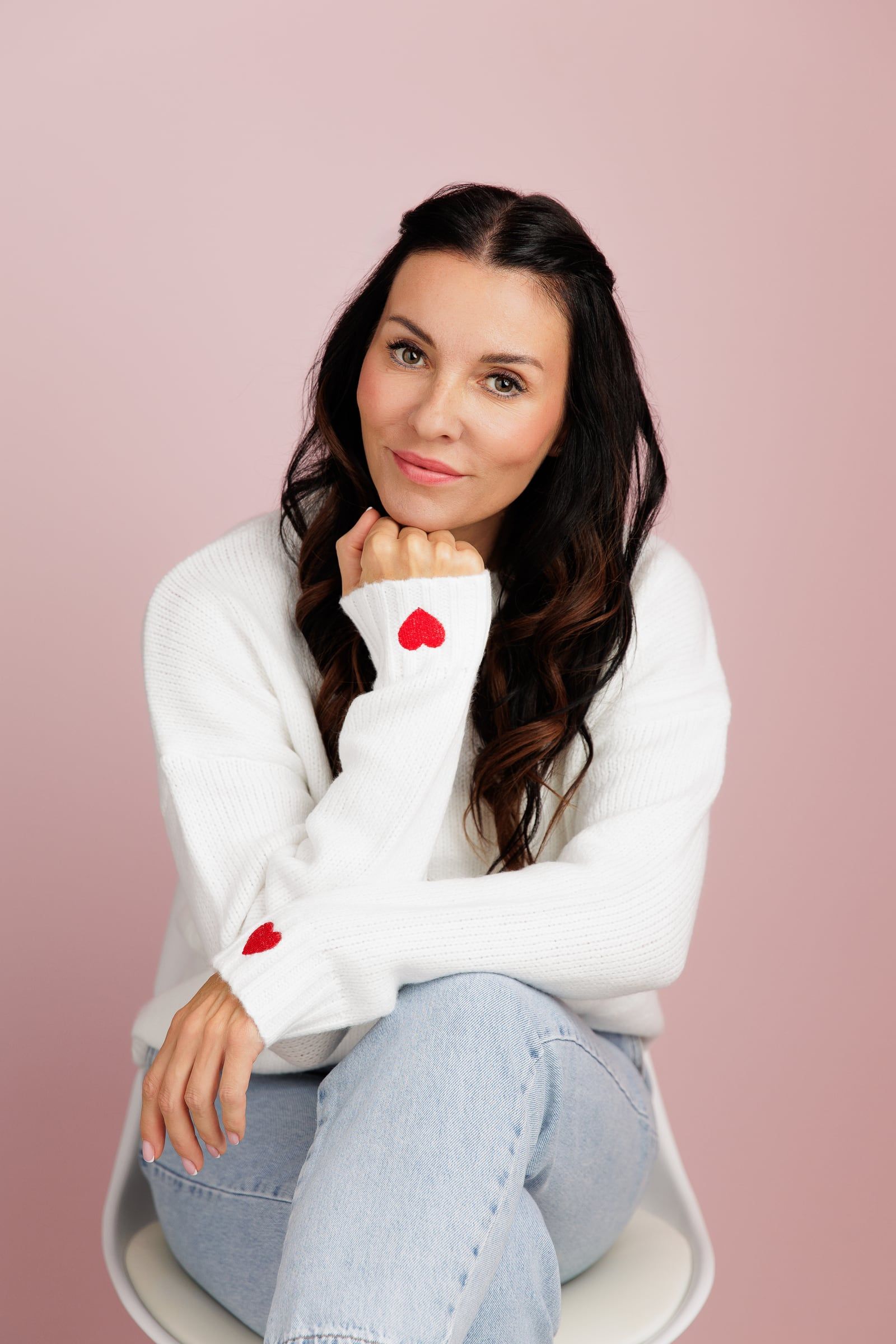 Sabrina Lindenau im Studio.